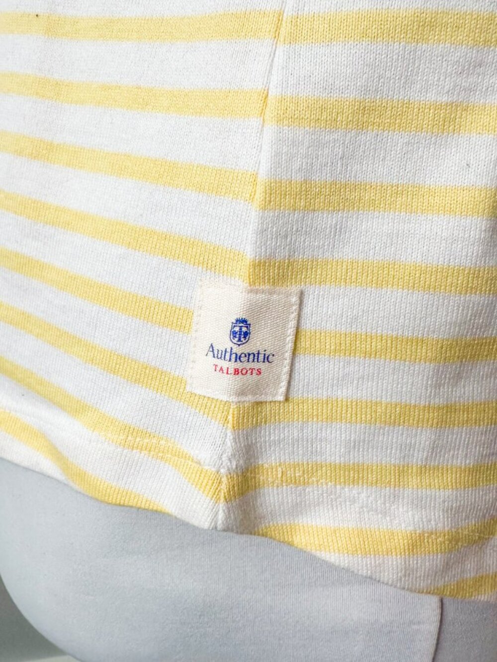 Talbots Knot Button Shoulder Tee - Picture 11 of 11